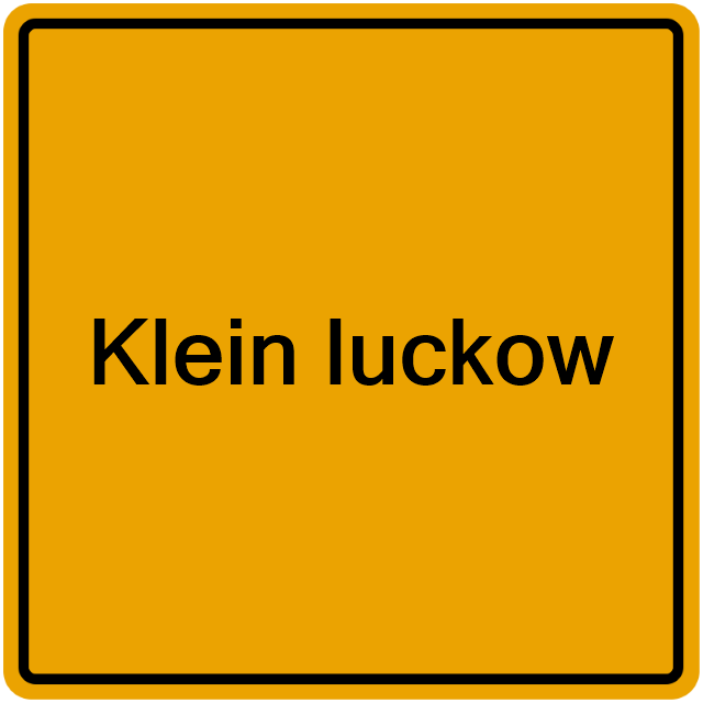 Einwohnermeldeamt24 Klein luckow